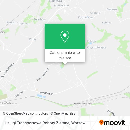 Mapa Uslugi Transportowe Roboty Ziemne