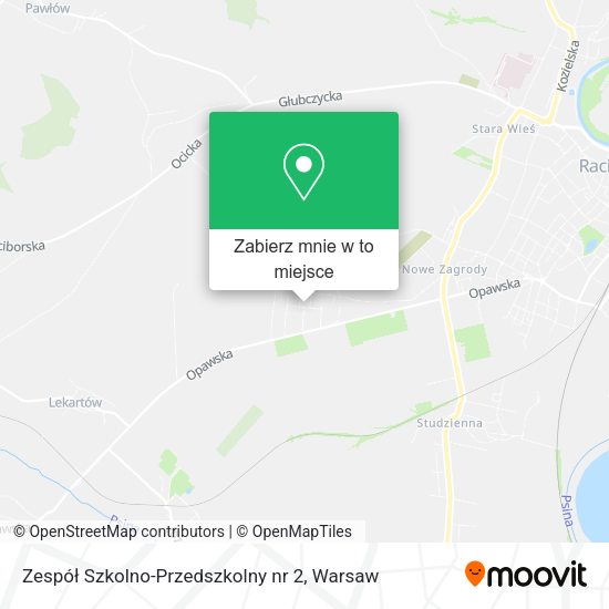 Mapa Zespół Szkolno-Przedszkolny nr 2