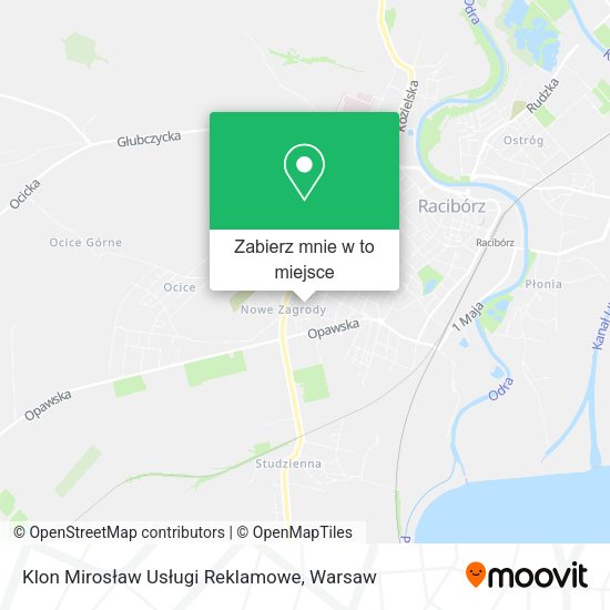 Mapa Klon Mirosław Usługi Reklamowe