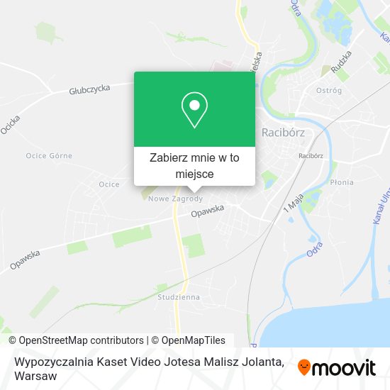 Mapa Wypozyczalnia Kaset Video Jotesa Malisz Jolanta