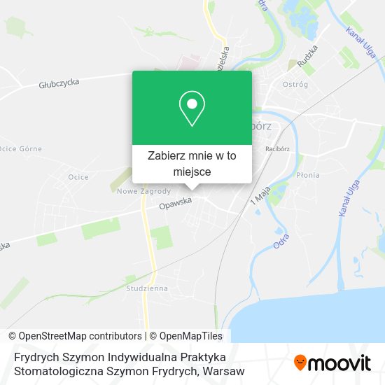 Mapa Frydrych Szymon Indywidualna Praktyka Stomatologiczna Szymon Frydrych