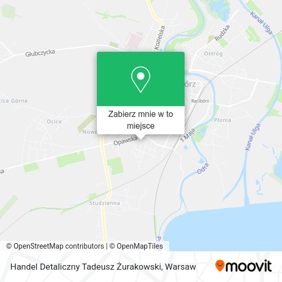 Mapa Handel Detaliczny Tadeusz Żurakowski