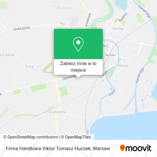 Mapa Firma Handlowa Viktor Tomasz Huczek