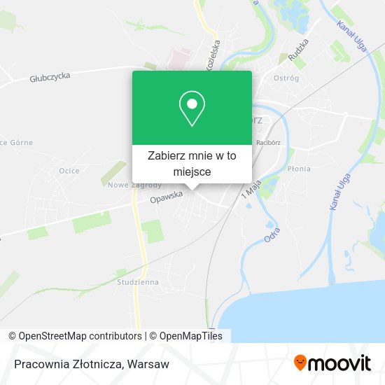 Mapa Pracownia Złotnicza