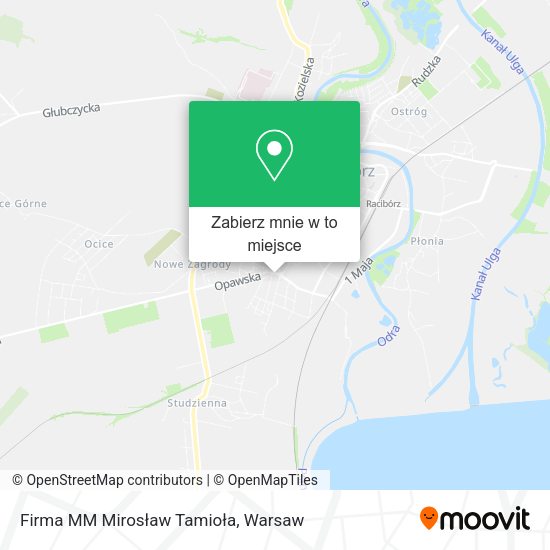 Mapa Firma MM Mirosław Tamioła