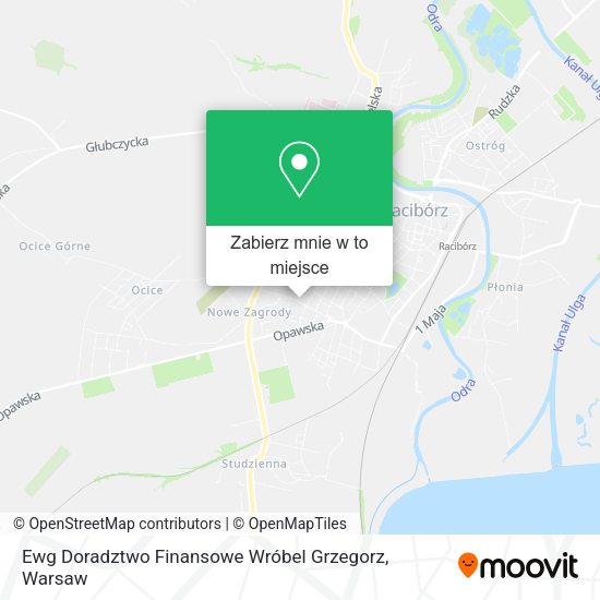 Mapa Ewg Doradztwo Finansowe Wróbel Grzegorz