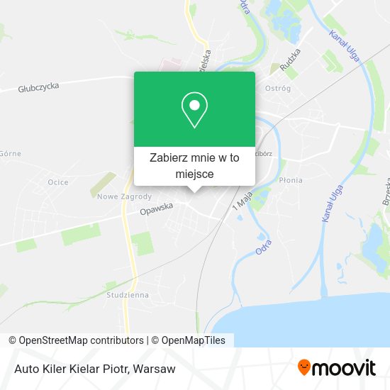 Mapa Auto Kiler Kielar Piotr