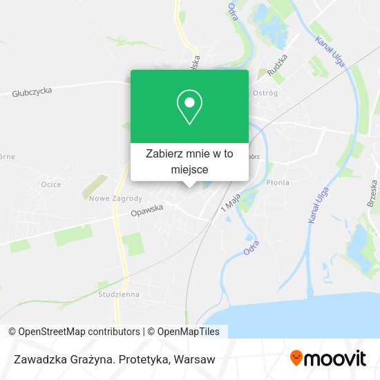 Mapa Zawadzka Grażyna. Protetyka