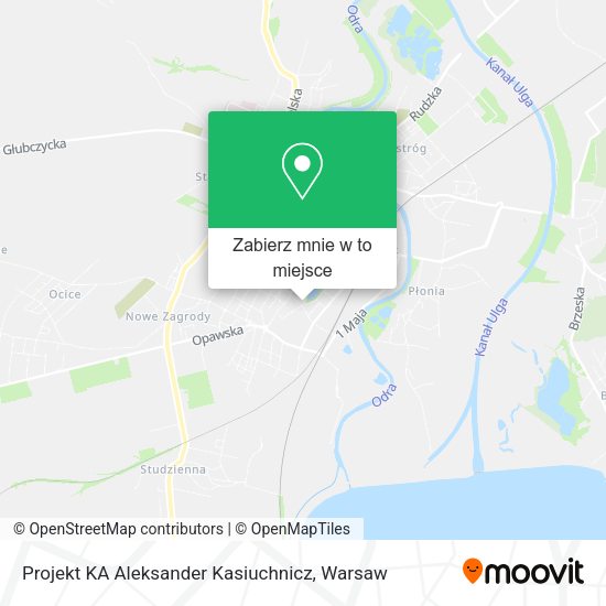 Mapa Projekt KA Aleksander Kasiuchnicz