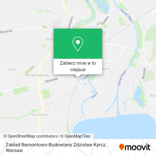 Mapa Zakład Remontowo-Budowlany Zdzisław Kyrcz