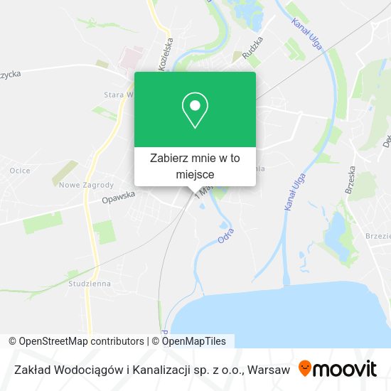 Mapa Zakład Wodociągów i Kanalizacji sp. z o.o.