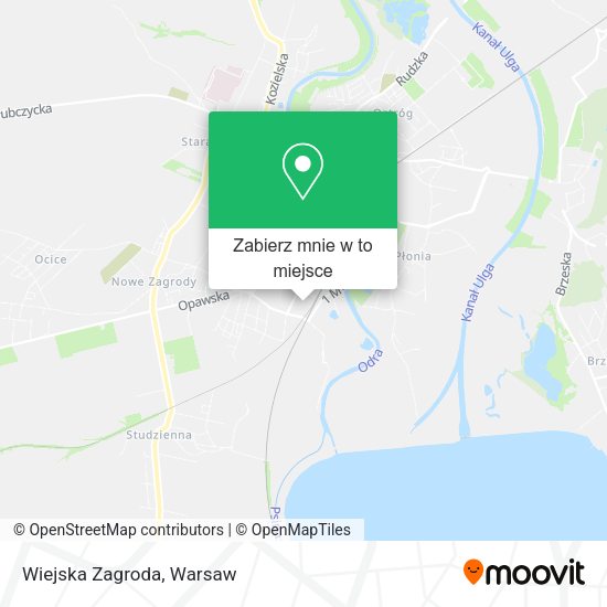 Mapa Wiejska Zagroda