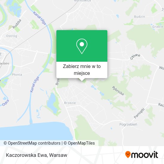 Mapa Kaczorowska Ewa