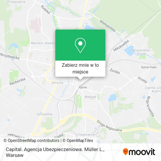 Mapa Capital. Agencja Ubezpieczeniowa. Müller L.