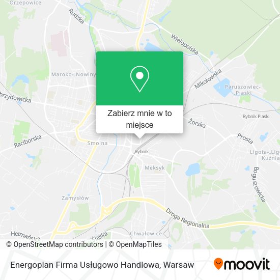 Mapa Energoplan Firma Usługowo Handlowa