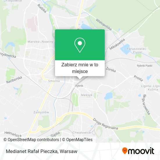 Mapa Medianet Rafał Pieczka