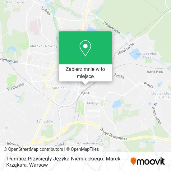 Mapa Tłumacz Przysięgły Języka Niemieckiego. Marek Krząkała