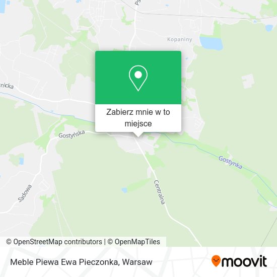 Mapa Meble Piewa Ewa Pieczonka