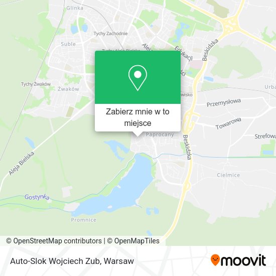 Mapa Auto-Slok Wojciech Zub