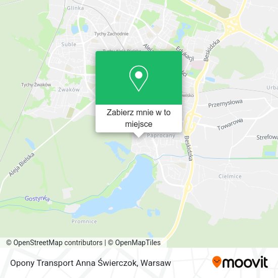 Mapa Opony Transport Anna Świerczok