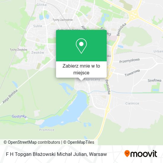 Mapa F H Topgan Błażowski Michał Julian
