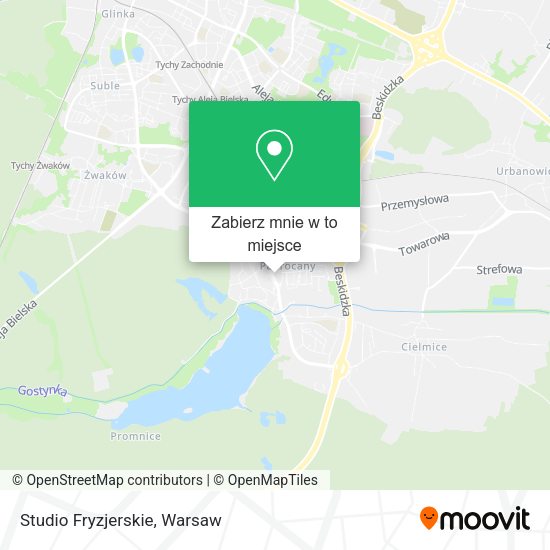 Mapa Studio Fryzjerskie