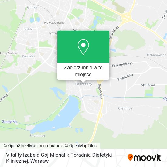 Mapa Vitality Izabela Goj-Michalik Poradnia Dietetyki Klinicznej