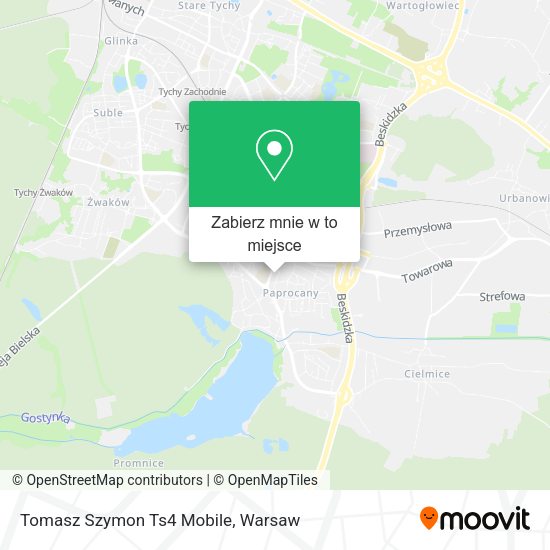 Mapa Tomasz Szymon Ts4 Mobile