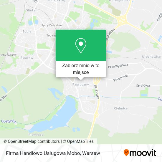 Mapa Firma Handlowo Usługowa Mobo