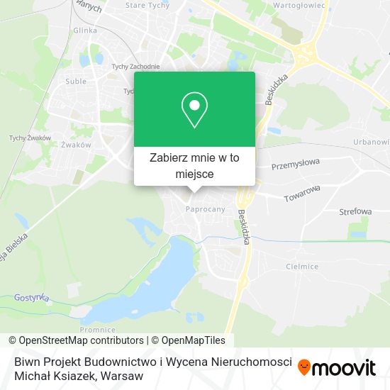 Mapa Biwn Projekt Budownictwo i Wycena Nieruchomosci Michał Ksiazek