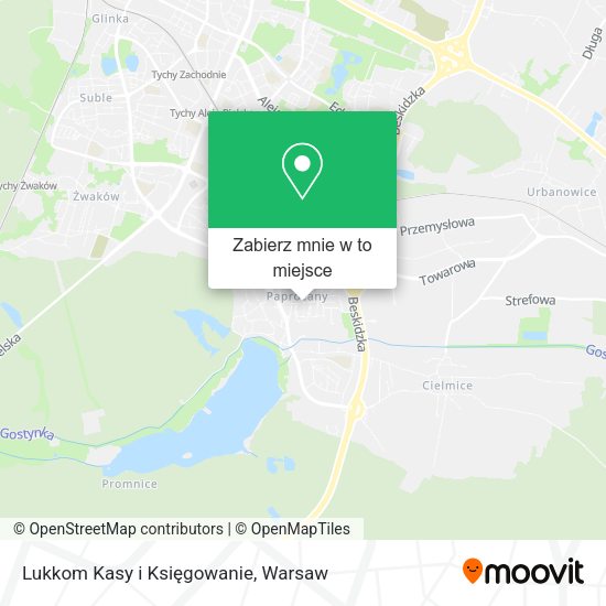 Mapa Lukkom Kasy i Księgowanie