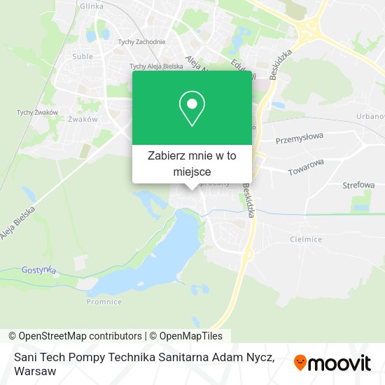 Mapa Sani Tech Pompy Technika Sanitarna Adam Nycz