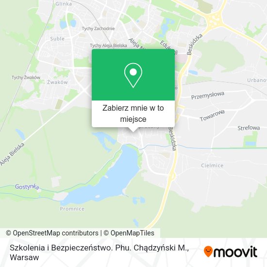 Mapa Szkolenia i Bezpieczeństwo. Phu. Chądzyński M.