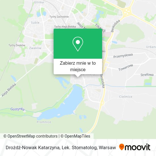 Mapa Drożdż-Nowak Katarzyna, Lek. Stomatolog