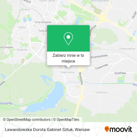 Mapa Lewandowska Dorota Gabinet Sztuk