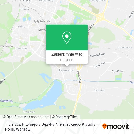 Mapa Tłumacz Przysięgły Języka Niemieckiego Klaudia Polis