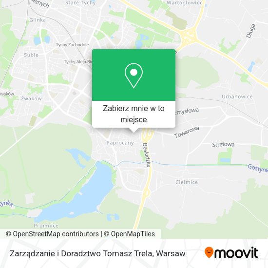 Mapa Zarządzanie i Doradztwo Tomasz Trela