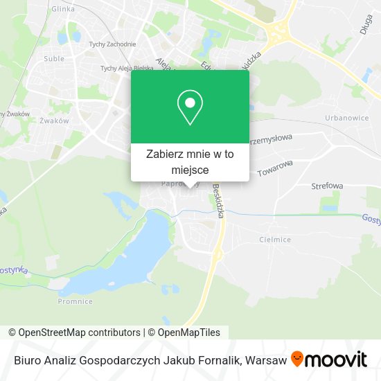 Mapa Biuro Analiz Gospodarczych Jakub Fornalik