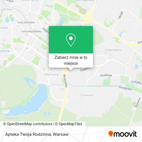 Mapa Apteka Twoja Rodzinna