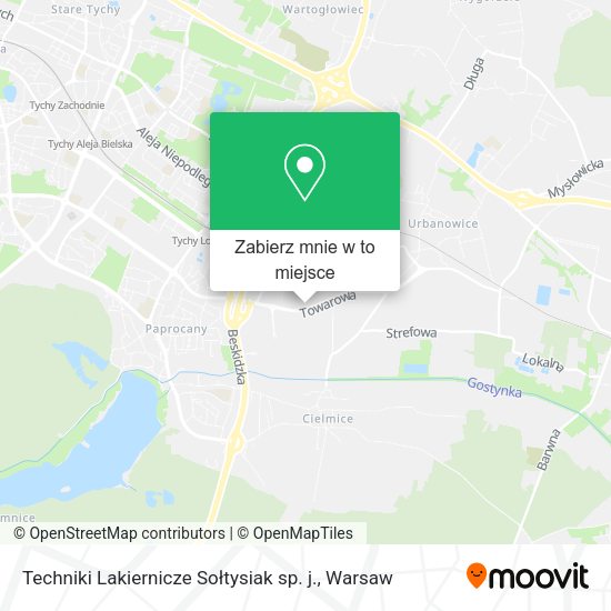 Mapa Techniki Lakiernicze Sołtysiak sp. j.