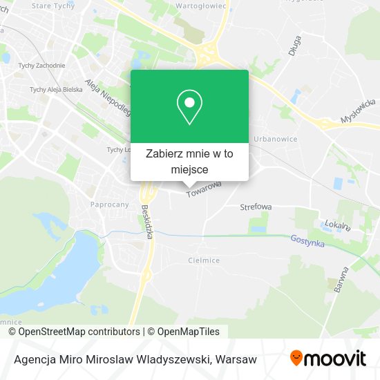 Mapa Agencja Miro Miroslaw Wladyszewski