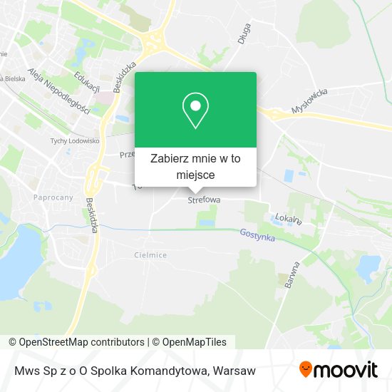 Mapa Mws Sp z o O Spolka Komandytowa