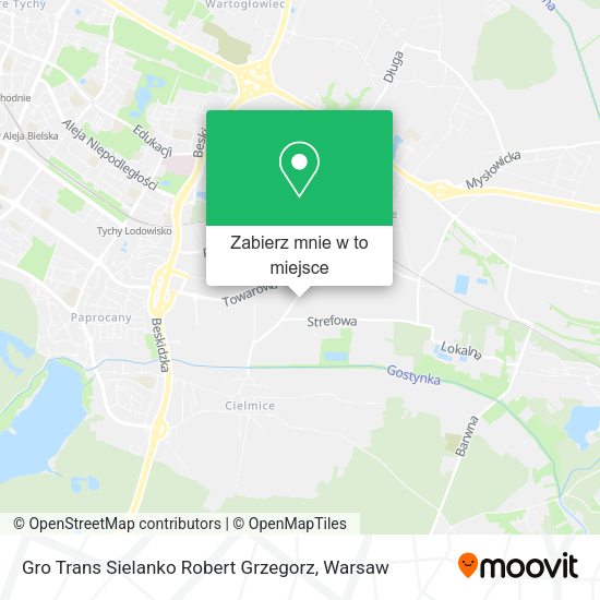 Mapa Gro Trans Sielanko Robert Grzegorz