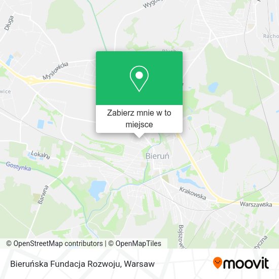 Mapa Bieruńska Fundacja Rozwoju