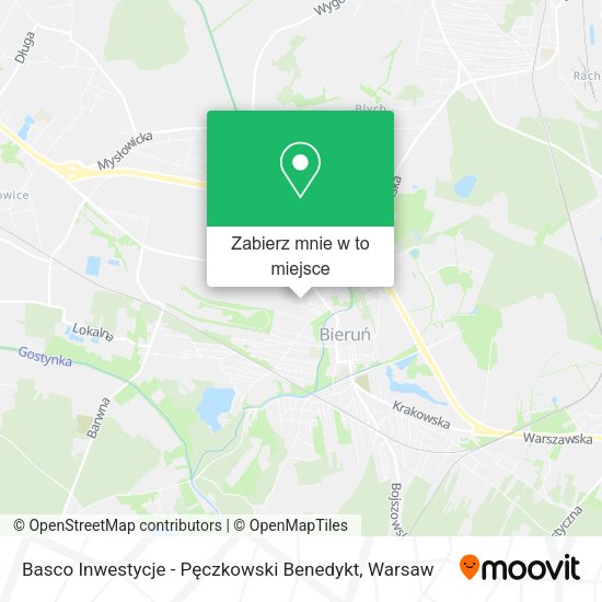 Mapa Basco Inwestycje - Pęczkowski Benedykt