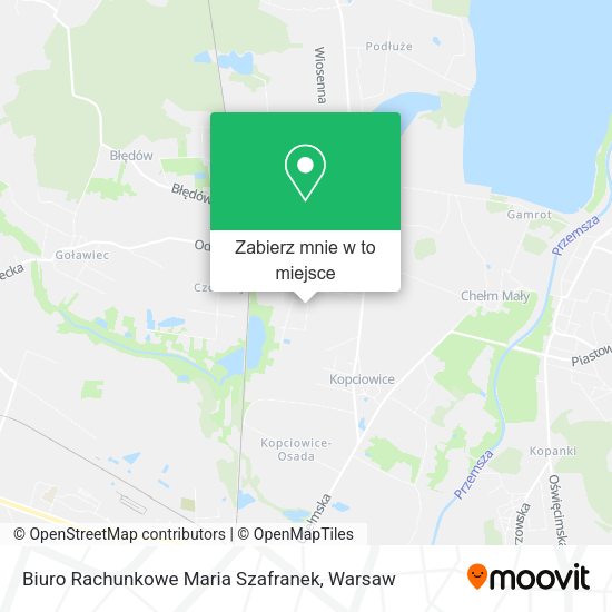 Mapa Biuro Rachunkowe Maria Szafranek