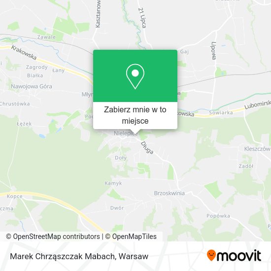 Mapa Marek Chrząszczak Mabach