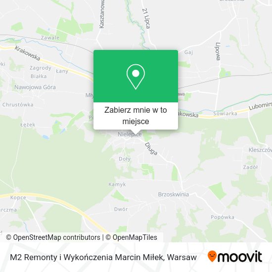 Mapa M2 Remonty i Wykończenia Marcin Miłek