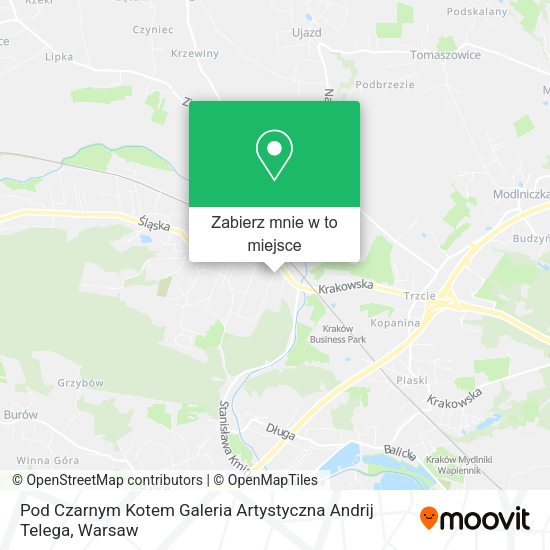 Mapa Pod Czarnym Kotem Galeria Artystyczna Andrij Telega