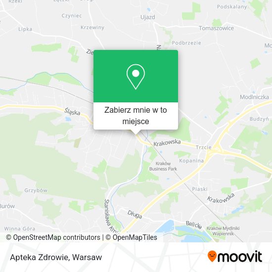 Mapa Apteka Zdrowie